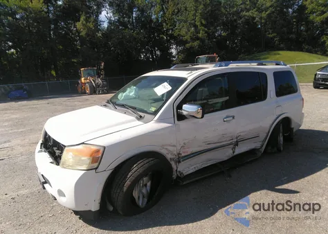 2010 Nissan Armada Titanium from USA, damaged, VIN 5N1AA0NC9AN602612